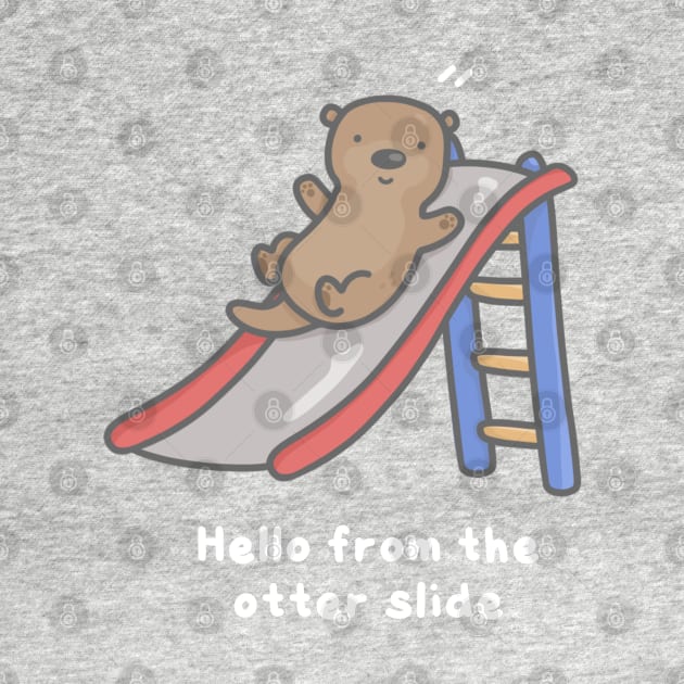 Otterslide by pbanddoodles